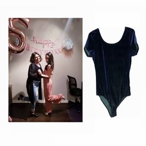 Velvet Body Suit